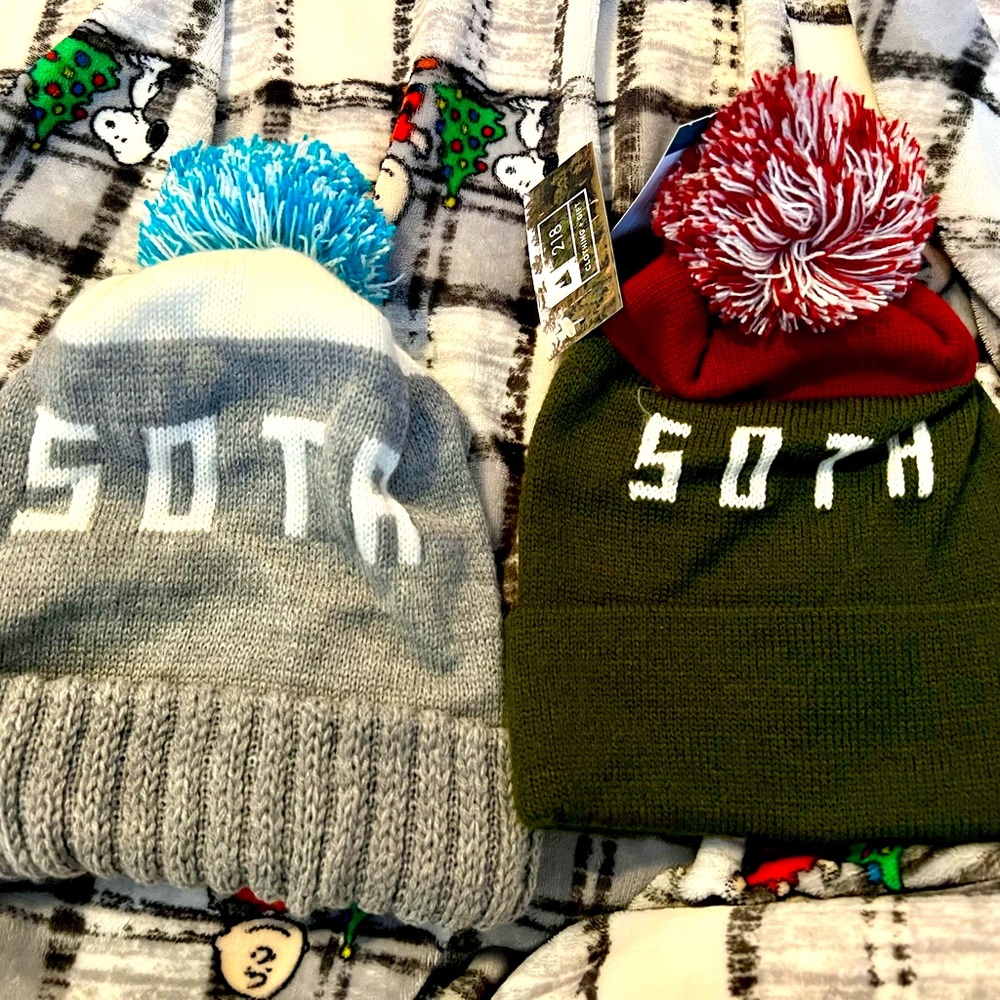 Lot of 2 Minnesota themed Beanies - Never Worn